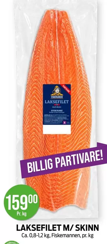 Skin - Laksefilet m/ skinn