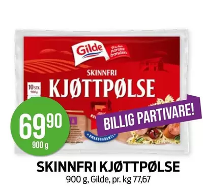 SKINNFRISKJØTTPOSE