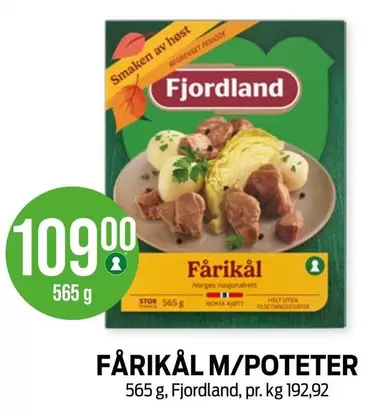 Norsk - Fårikål M/Poteter