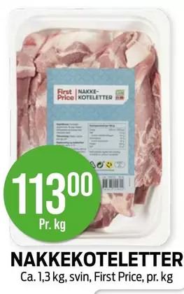 NAKKE KOTELETTER