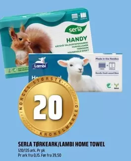 Home - Tørkeark/ Towel