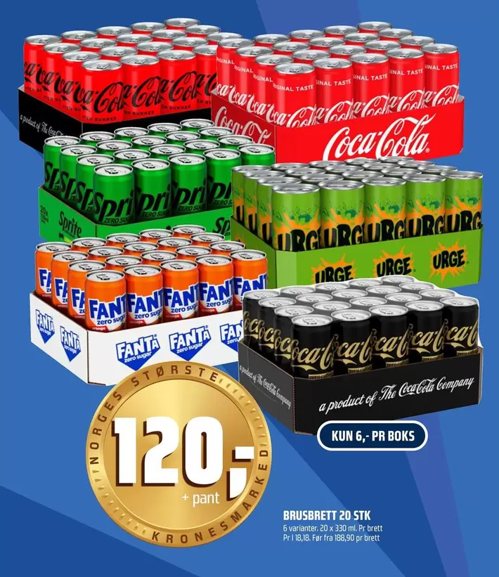 Coca Cola - Coca-Cola, Fanta, Sprite