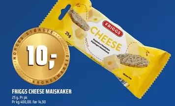 FRIGGS CHEESE MAISKAKER