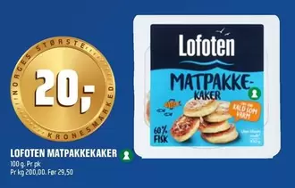 MATPAKKE KAKER