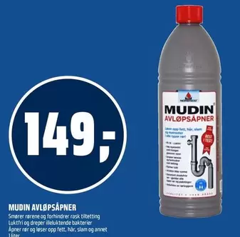 MUDIN AVLOPSAPNER