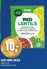 Protein - RED LENTILS