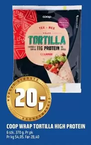 Protein - WRAP TORTILLA HIGH PROTEIN