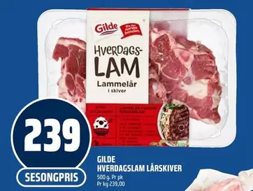 Hverdags Lam Lammelår i skiver