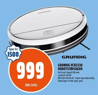 VCR2330 ROBOTSTØVSUGER