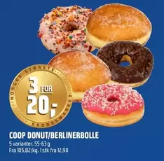 COOP DONUT/BERLINERBOLLE