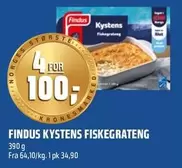 Findus Kystens Fiskegrateng