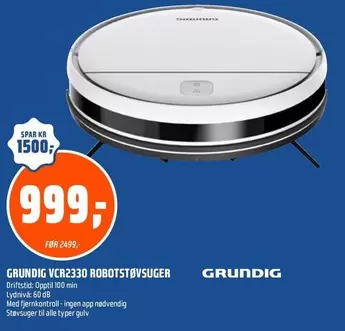 VCR2330 ROBOTSTØVSUGER