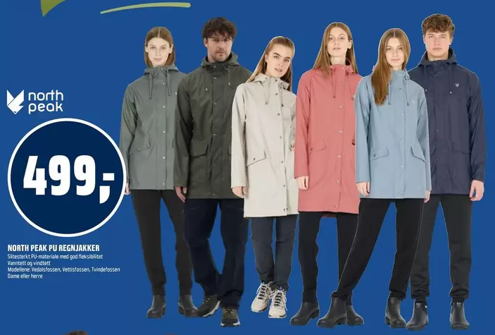 PU Regnjakker