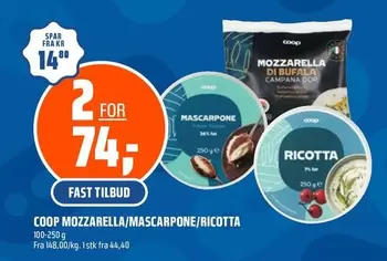 Fast - MOZZARELLA/MASCARPONE/RICOTTA