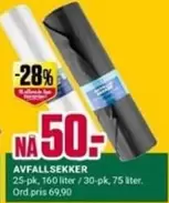 AVFALLSEKKER