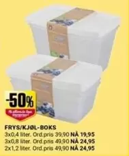 FRYS/KJØL-BOKS