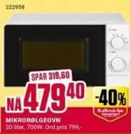 MIKROBØLGEOVN