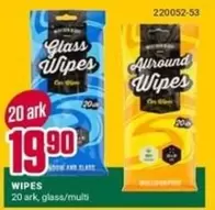 Glass Wipes / Allround Wipes