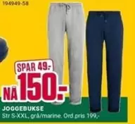 JOGGEBUKSE 194949-58