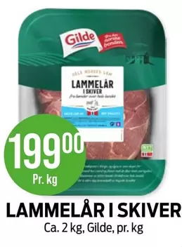 Lammelår I Skiver