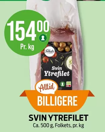 Svin Ytrefilet