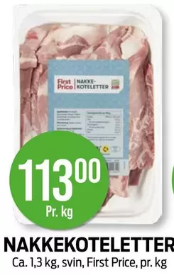 NAKKE KOTELETTER