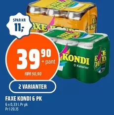 Di - FAXE KONDI 6 PK