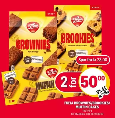 BROWNIES/BROOKIES/MUFFIN CAKES
