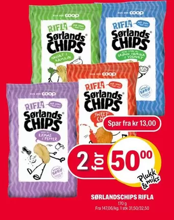 SØRLANDS CHIPS