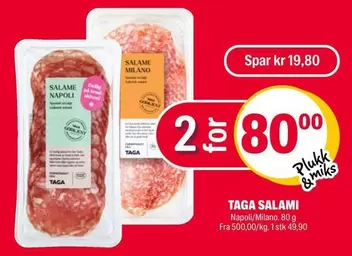Napoli - TAGA SALAMI /Milano