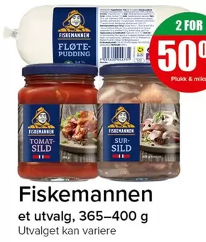 Fløtepudding, Tomatsild, Sur Sild