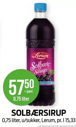 Solbær Sirup