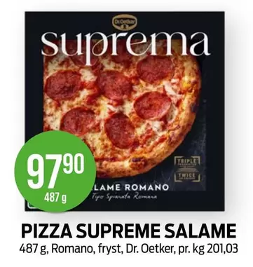 PIZZA SUPREME SALAME