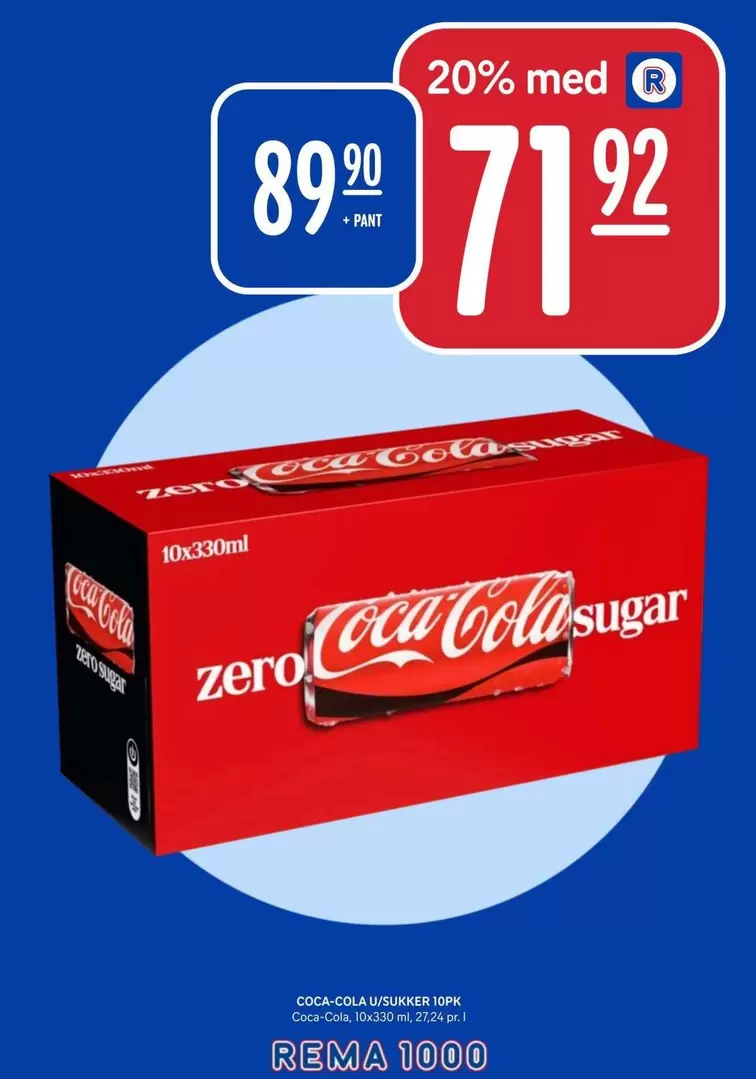 Coca Cola - Coca-Cola Zero Sugar