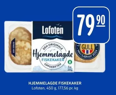 No - HJEMMELAGDE FISKEKAKER