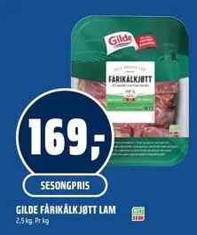 Fårikålkjøtt Lam