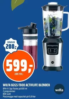 WILFA B2GS-T800 ACTIVLIFE BLENDER
