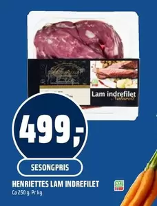 HENRIETTES LAM INDREFİLET