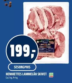 HENRIETTES LAMMELÅR SKIVET