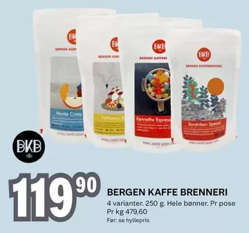 Bergen - BERGEN KAFFE BRENNERI