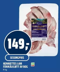 HENRIETTES LAM FÅRIKÅLKJØTT AV BOG