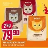 KATTEMAT 2 kg, bif/kylling/steril