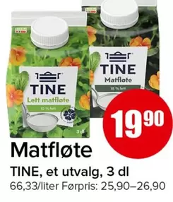 Matfløte