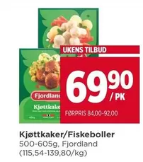 Kjøttkaker/Fiskeboller