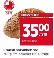 Fransk solskikkebrød