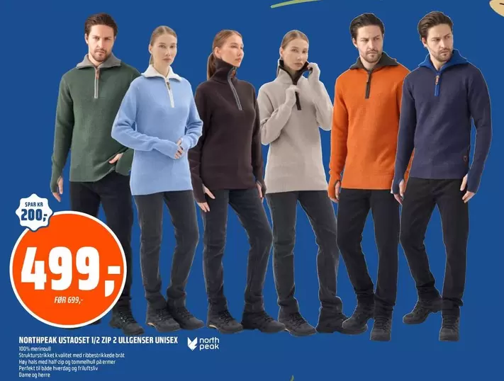 Utsnitt Fleece 1/2 Zip