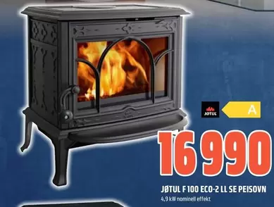 JØTUL F 100 ECO-2 LL SE PEISOVN