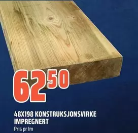 48X198 KONSTRUKSJONSVIRKE IMPREGNERT
