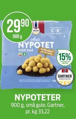 NYPOTET GULE SMÅ