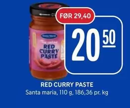 Ma - RED CURRY PASTE